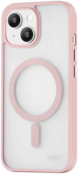 Чехол для Apple iPhone 15 uBear Cloud Mag Case Magsafe розовый 11736329