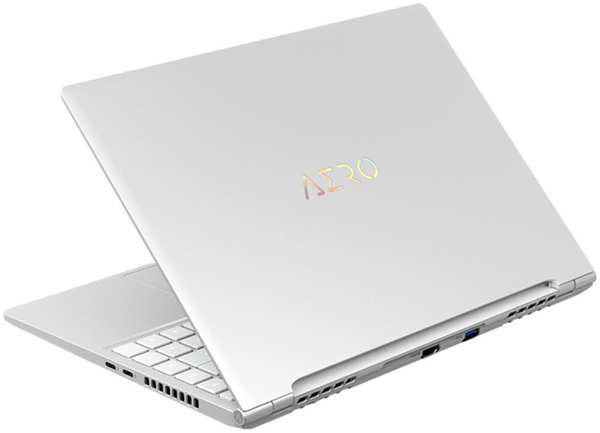 Ноутбук Gigabyte Aero 14 Core i7 13700H/16Gb/1Tb SSD/NV RTX4050 6Gb/14″OLED QHD+/DOS Silver 11737100