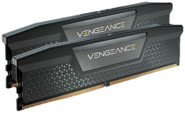 Модуль памяти DIMM 64Gb 2х32Gb DDR5 PC51200 6400MHz Corsair Vengeance Black (CMK64GX5M2B6400C32) 11737260