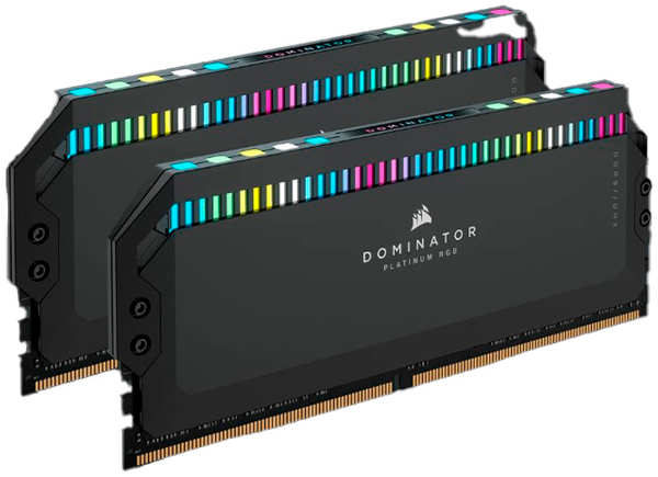 Модуль памяти DIMM 64Gb 2х32Gb DDR5 PC54400 6800MHz Corsair Dominator Platinum RGB (CMT64GX5M2B6800C40)