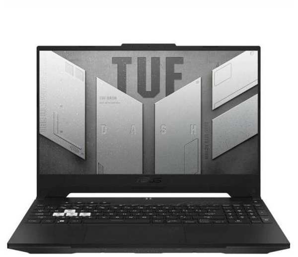Ноутбук ASUS TUF Dash F15 FX517ZM-HQ104 Core i7 12650H/16Gb/512Gb SSD/NV RTX3060 6Gb/15.6″FullHD/DOS Black 11737608
