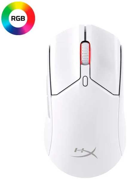 Мышь беспроводная HyperX Pulsefire Haste 2 Wireless White 11737740