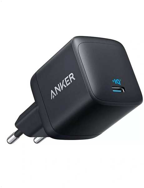 Сетевое зарядное устройство Anker 313 Charger A2643 45W USB Type-C черное 11738433