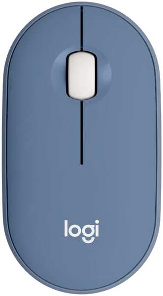 Мышь беспроводная Logitech Pebble M350 Wireless Blueberry