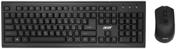 Клавиатура+мышь Acer OKR120 Wireless Black 11738924