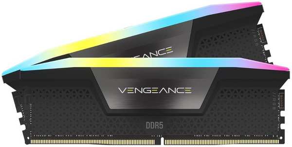 Модуль памяти DIMM 32Gb 2х16Gb DDR5 PC48000 6000MHz Corsair Vengeance RGB Black (CMH32GX5M2E6000C36) Intel XMP Memory 11739170