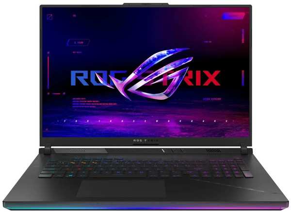 Игровой ноутбук ASUS ROG Strix 18 G834JZ-N6068 Core i9 13980HX/32Gb/1Tb SSD/NV RTX4080 12Gb/18″WQXGA/DOS Black 11739354