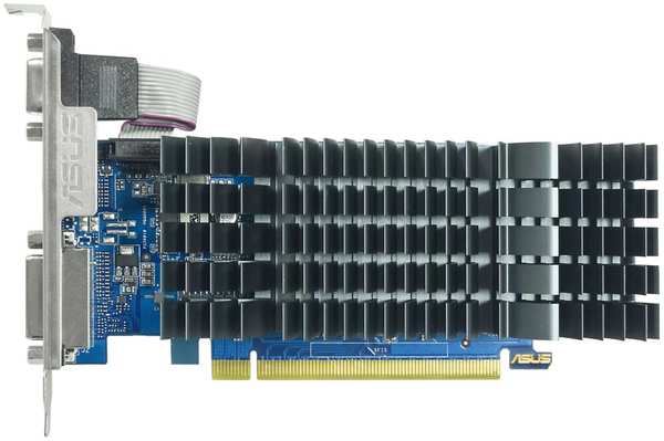 Видеокарта ASUS GeForce GT 710 2048Mb, GT710-SL-2GD3-BRK-EVO DVI, VGA, HDMI Ret