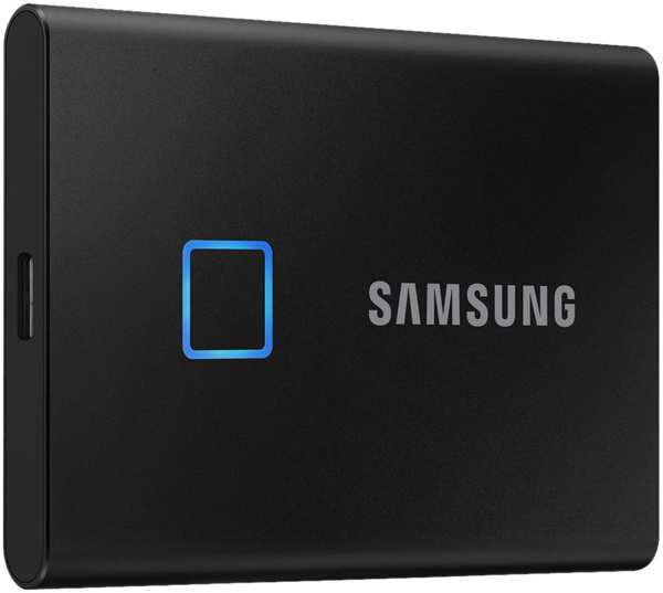Внешний SSD-накопитель 1Tb Samsung T7 Touch MU-PC1T0K/WW (SSD) USB 3.2 Type C Черный 11740076