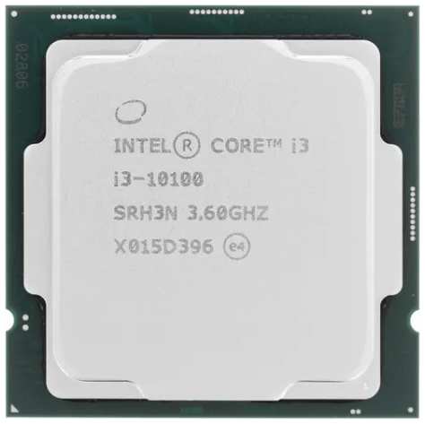 Процессор Intel Core i3-10100 3.6ГГц, (Turbo 4.3ГГц), 4-ядерный, L3 6МБ, LGA1200, OEM 11741272