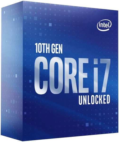 Процессор Intel Core i7-10700K, 3.8ГГц, (Turbo 5.1ГГц), 8-ядерный, L3 16МБ, LGA1200, BOX 11741281