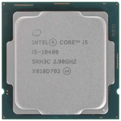 Процессор Intel Core i5-10400, 2.9ГГц, (Turbo 4.3ГГц), 6-ядерный, L3 12МБ, LGA1200, OEM 11741283