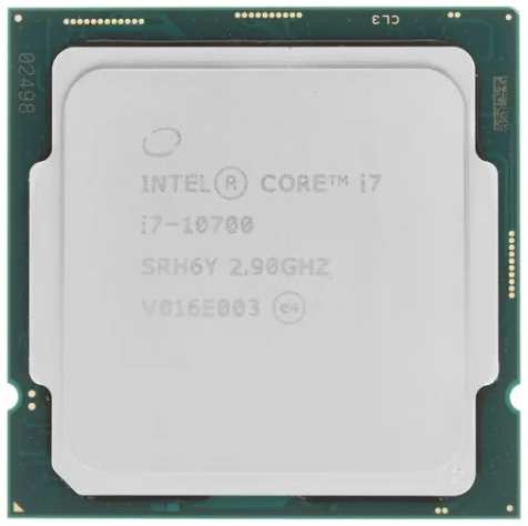 Процессор Intel Core i7-10700, 2.9ГГц, (Turbo 4.8ГГц), 8-ядерный, L3 16МБ, LGA1200, OEM 11741286