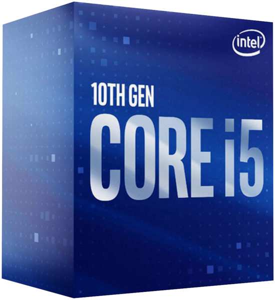 Процессор Intel Core i5-10400, 2.9ГГц, (Turbo 4.3ГГц), 6-ядерный, L3 12МБ, LGA1200, BOX 11741289