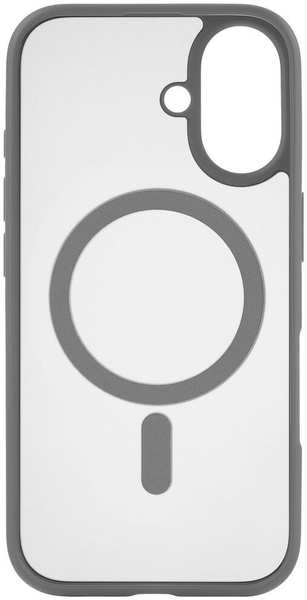 Чехол для Apple iPhone 16 uBear Cloud Mag Case Magsafe серый 11750256