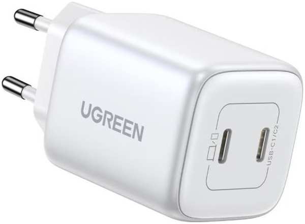 Сетевое зарядное устройство Ugreen CD294 (15327) 45W 2xType-C белое