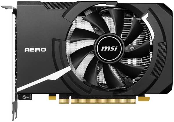 Видеокарта MSI GeForce RTX 4060 8192Mb, Aero ITX 8G OC (RTX 4060 Aero ITX 8G OC) 1xHDMI, 3xDP, Ret 11751589