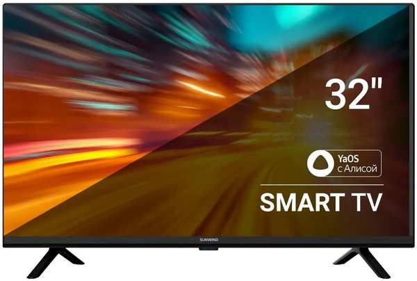 Телевизор 32″SunWind SUN-LED32XS300 (HD 1366x768, Smart TV)