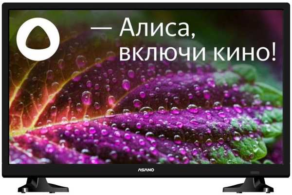 Телевизор 24″Asano 24LF8010T (FullHD 1920x1080, Smart TV) черный 11751824