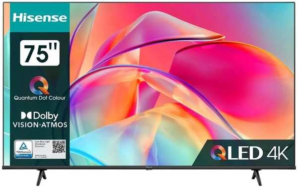 Телевизор 75″Hisense 75E7KQ (4K Ultra HD 3840x2160, Smart TV)