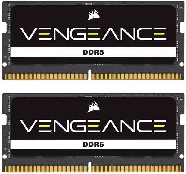 Модуль памяти SO-DIMM DDR5 64Gb (2x32Gb) PC44800 5600Mhz Corsair (CMSX64GX5M2A5600C48)