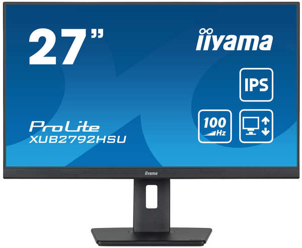 Монитор 27″Iiyama ProLite XUB2792HSU-B6 IPS 1920x1080 0.4ms HDMI, DisplayPort