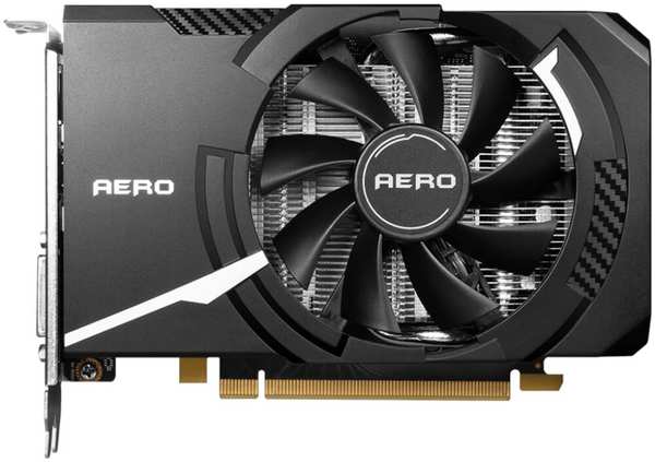 Видеокарта MSI GeForce RTX 3050 8192Mb, Aero ITX 8G OC (RTX 3050 AERO ITX 8G OCV1) DVI-D, HDMI, DP, Ret