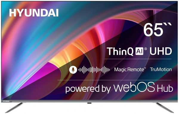 Телевизор 65″Hyundai H-LED65BU7100 (4K UHD 3840x2160, Smart TV)