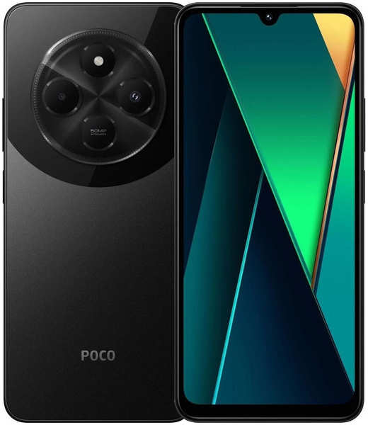 Смартфон Poco C75 8/256GB RU Black 11753798