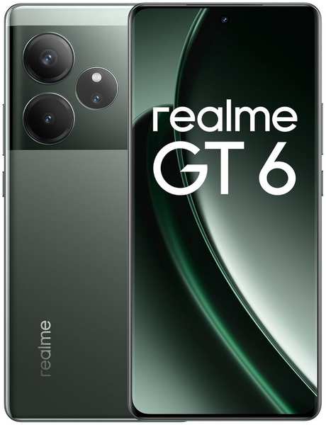 Смартфон Realme GT6 16/512GB RU Green 11753804