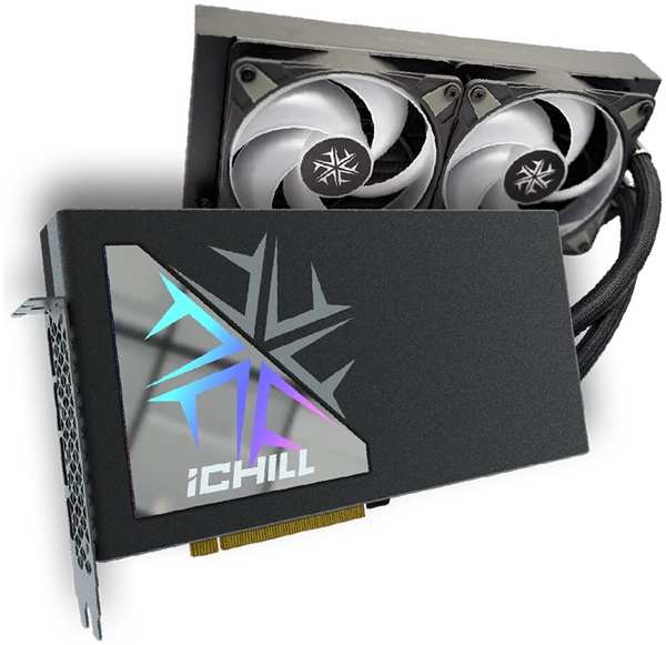 Видеокарта Inno3D GeForce RTX 4080 Super 16384Mb, IChill 16 Gb (C408SB-166XX-18700006) 1xHDMI, 3xDP, Ret