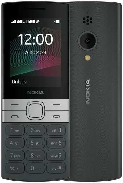 Мобильный телефон Nokia 150 Dual Sim (TA-1582) Black 11754006