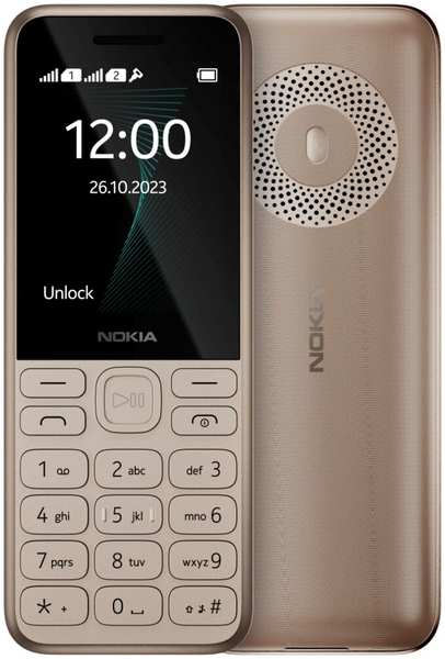 Мобильный телефон Nokia 130 Dual Sim (TA-1576) Light Gold 11754012