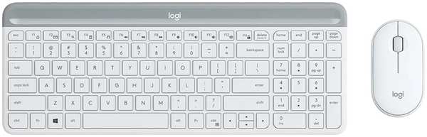 Клавиатура+мышь Logitech Wireless Combo MK470 White 11754013