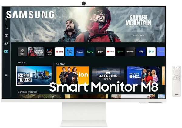 Монитор 32″Samsung Smart monitor M8 S32CM801UI VA 3840x2160 4ms HDMI, USB Type-C