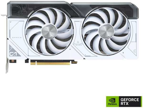 Видеокарта ASUS GeForce RTX 4070 Super 12288Mb, Dual OC White 12G (Dual-RTX4070S-O12G-White) 1xHDMI, 3xDP, Ret 11754416