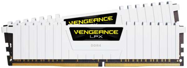 Модуль памяти DIMM 16Gb 2х8Gb DDR4 PC25600 3200MHz Corsair Vengeance LPX White Heat spreader, XMP (CMK16GX4M2E3200C16W) 11754515