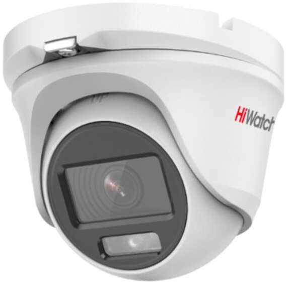 Камера видеонаблюдения HiWatch DS-T203L 3.6-3.6мм HD-CVI HD-TVI цв. корп.:белый (DS-T203L (3.6 MM)) 11754538