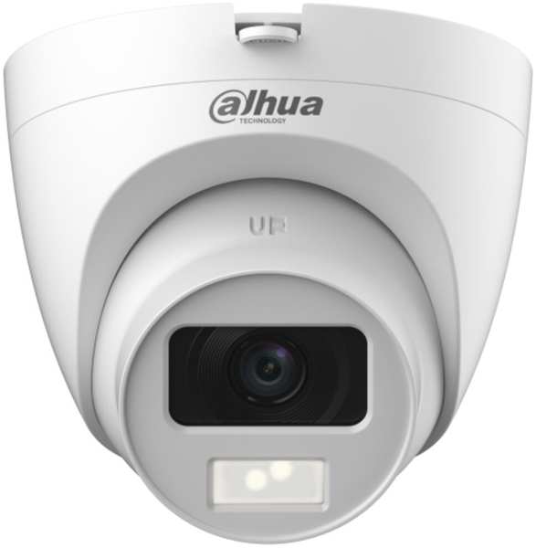 Камера видеонаблюдения Dahua DH-HAC-HDW1500CLQP-IL-A-0280B-S2 2.8-2.8мм HD-CVI HD-TVI цв. корп.:белый 11754982