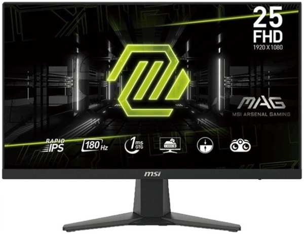 Монитор 25″MSI MAG 256F IPS 1920x1080 1ms HDMI, DisplayPort