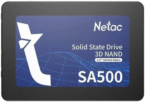 Внутренний SSD-накопитель 2048Gb Netac SA500 NT01SA500-2T0-S3X SATA3 2.5″