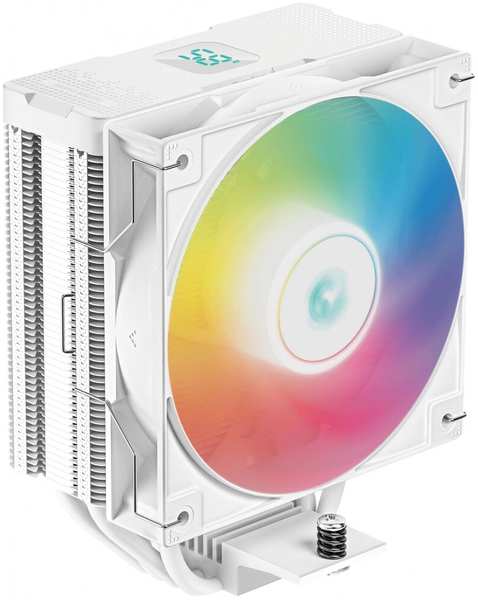 Охлаждение CPU Cooler for CPU Deepcool AG400 Digital WH ARGB 1155/1156/1150/1700/2011/2066/AM4/AM5