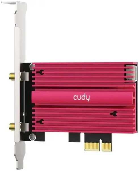 Сетевая карта Cudy WE4000 Wi-Fi 6 AX5400 Bluetooth 5.2 PCI-E