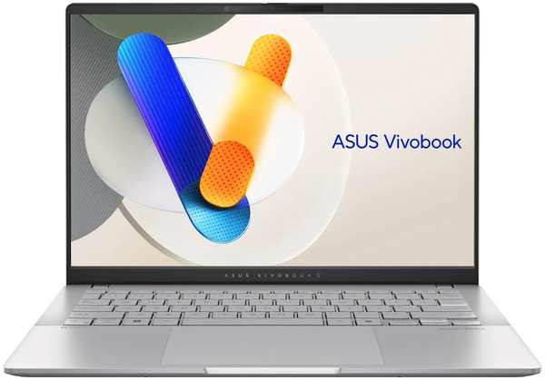 Ноутбук ASUS VivoBook S14 M5406WA-PP086W AMD Ryzen AI 9 HX 370/32Gb/1Tb SSD/14″3K OLED/Win11 Cool Silver