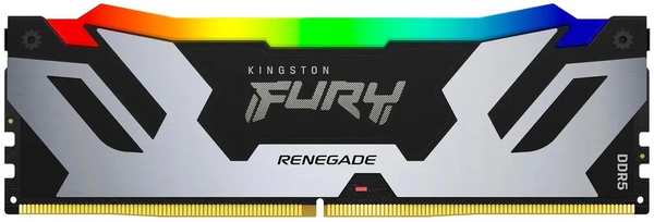 Модуль памяти DIMM 48Gb DDR5 PC48000 6000MHz Kingston Fury Renegade RGB Silver (KF560C32RSA/48) 11756632