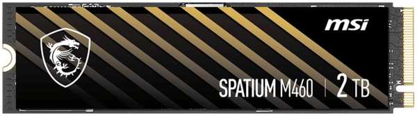 Внутренний SSD-накопитель 2000Gb MSI Spatium M460 S78-440Q600-P83 M.2 2280 PCIe NVMe 4.0 x4 11756971
