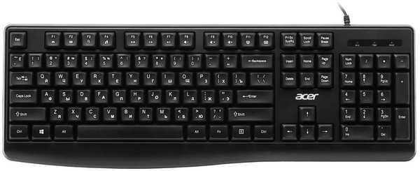 Клавиатура Acer OKW301 Black 11757146