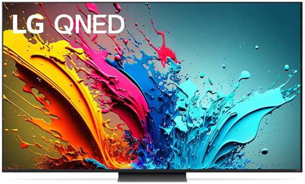 Телевизор 86″LG 86QNED86T6A 2024 (4K UHD 3840x2160, Smart TV) титан