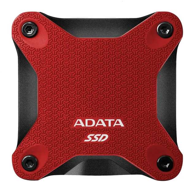 ADATA Внешний SSD-накопитель 512Gb A-DATA SD620 SD620-512GCRD (SSD) USB 3.1 Type C красный 11758323