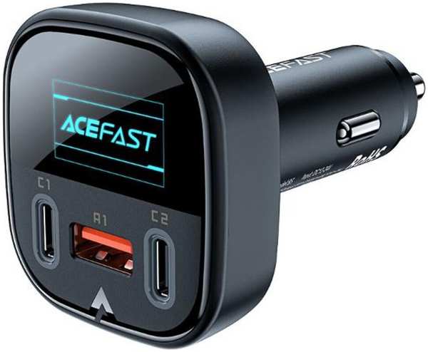 Автомобильное зарядное устройство Acefast B5 101W USB A + 2xType-C черное 11758575